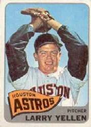1965 Topps Baseball Cards      292     Larry Yellen
